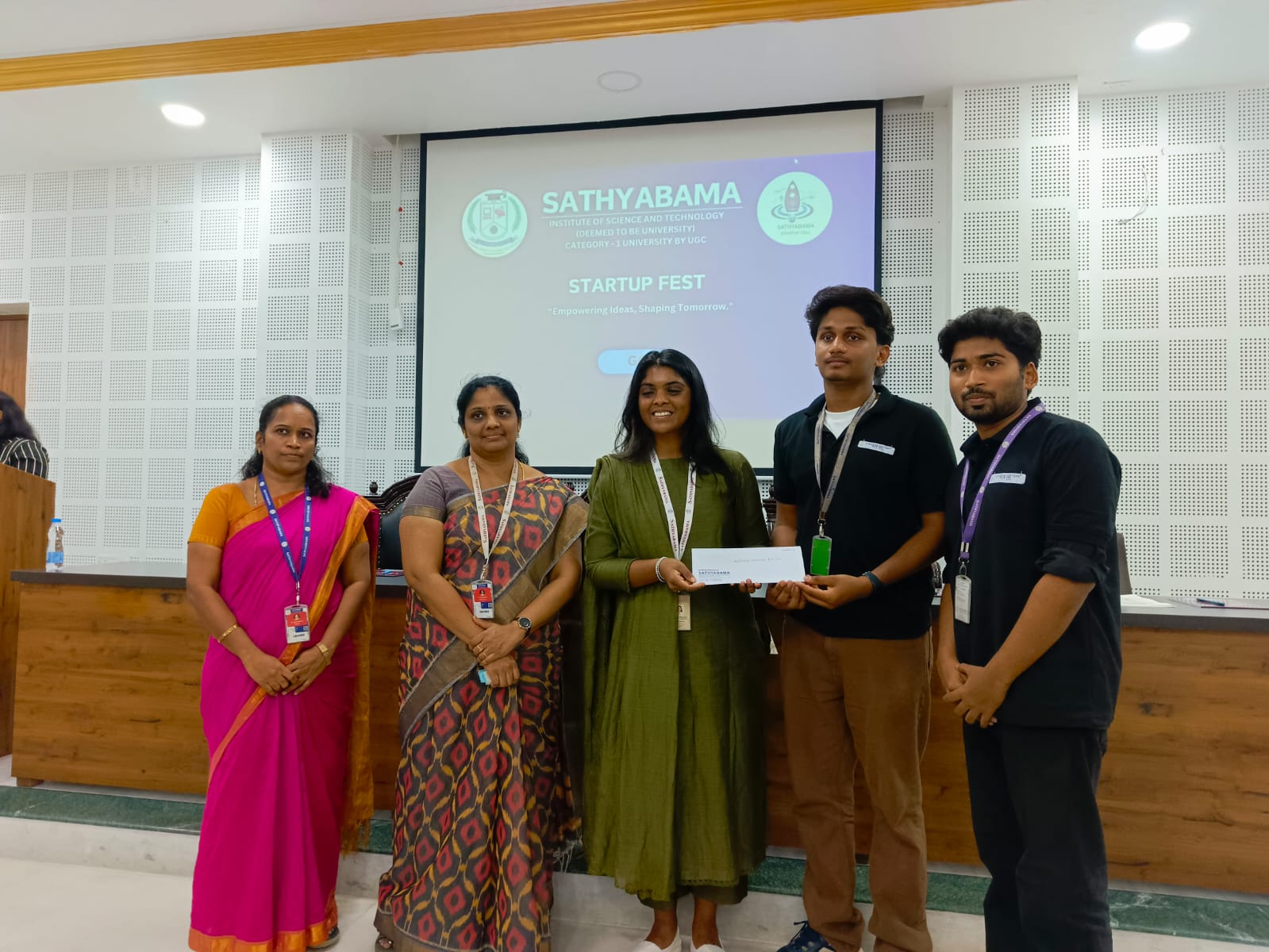 Sathyabama Institute Grant Support